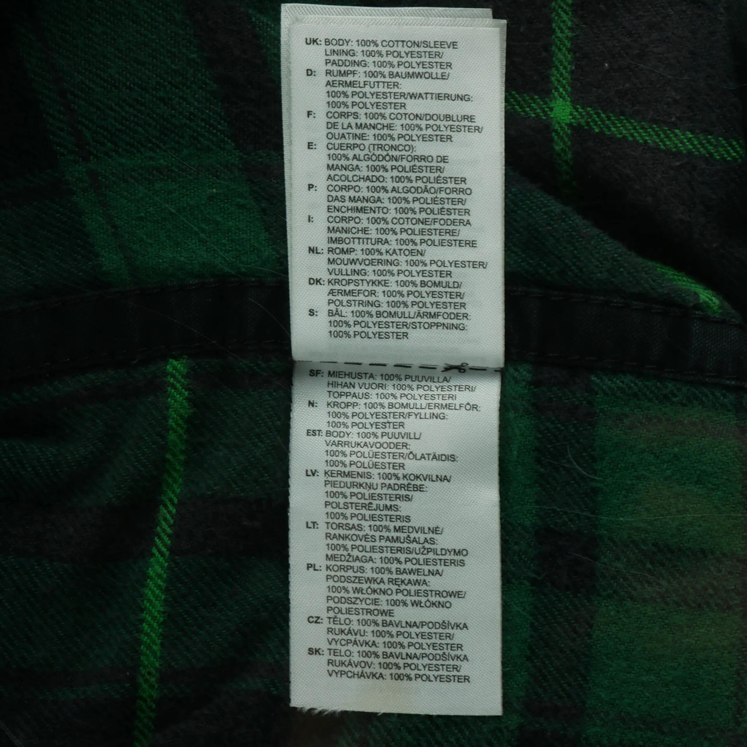 Second hand - Parka Uomo Y2K Taglio dritto Nero - Stato buono 10/11