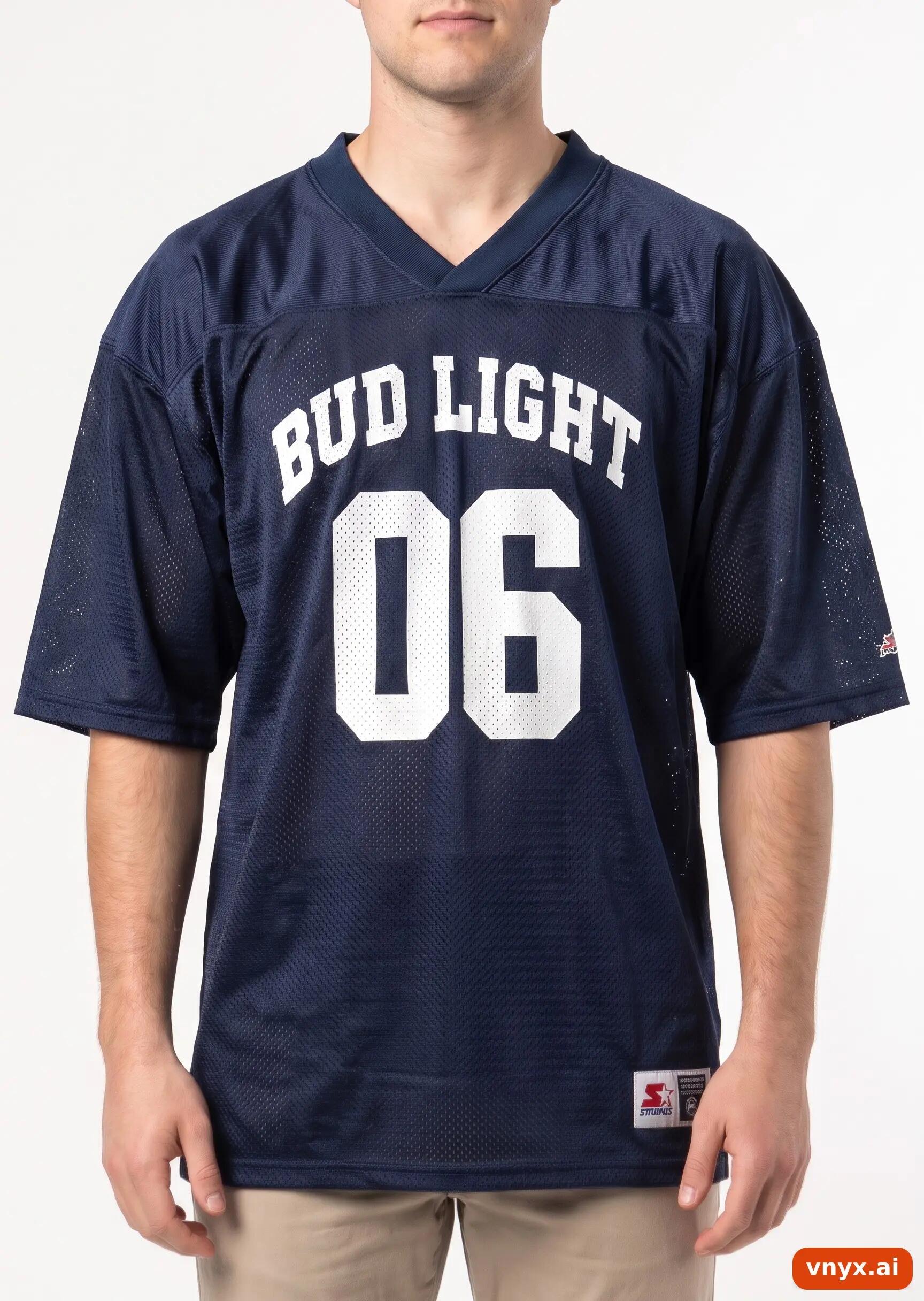Second Life - Vintage Alleson Navy Jersey Men L 5/5