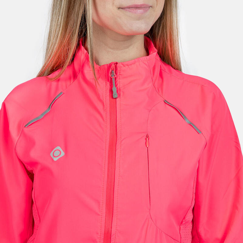 Veste de course et de trekking pour femme, déperlante et coupe-vent Izas ISONA