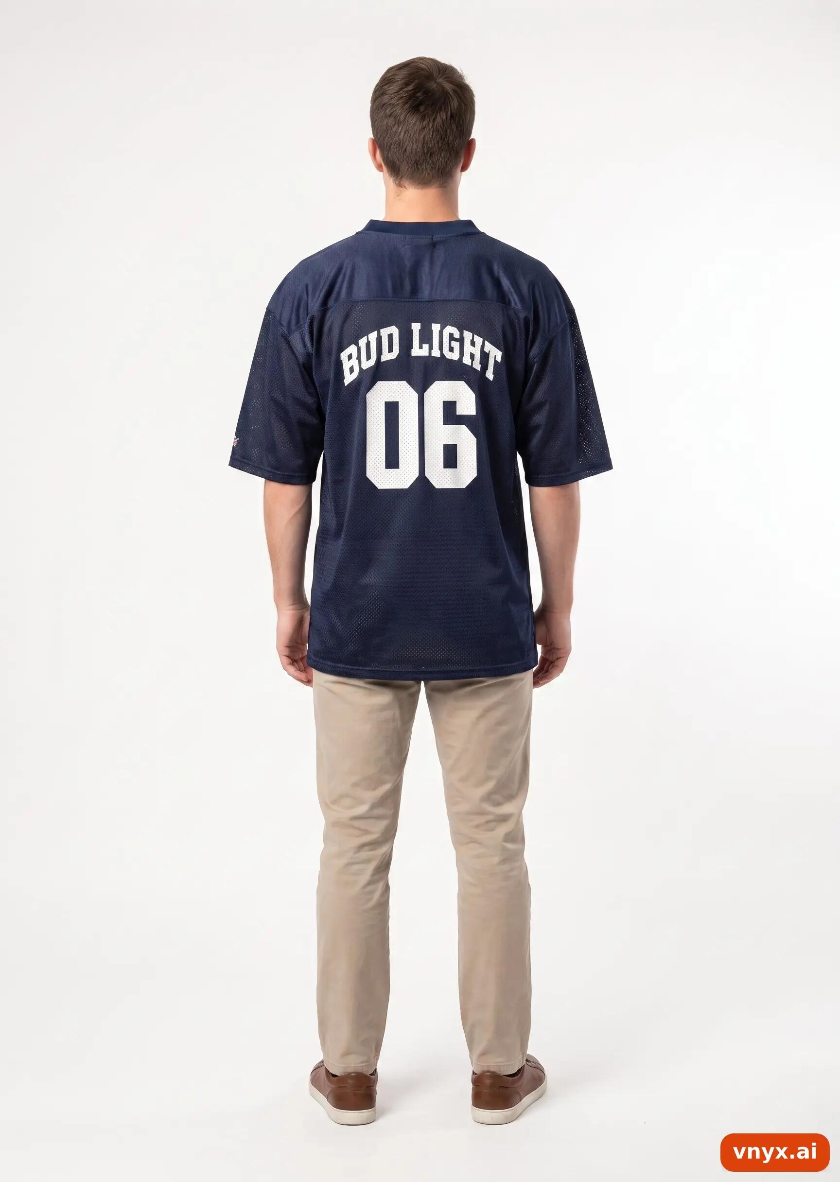 Second Life - Vintage Alleson Navy Jersey Men L 4/5