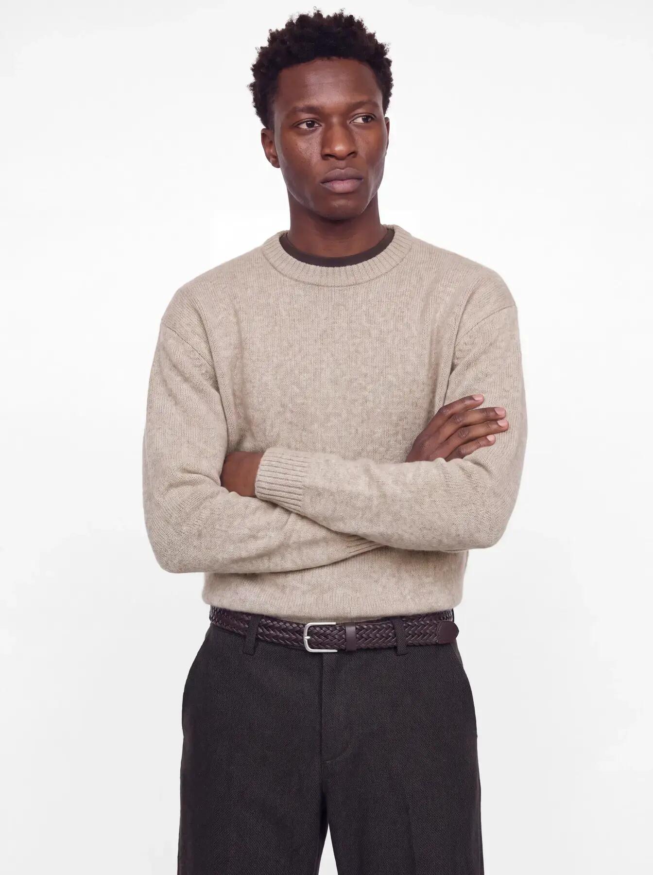 Uomo Maglione Relaxed Fit Soho Grigio chiaro 9/9