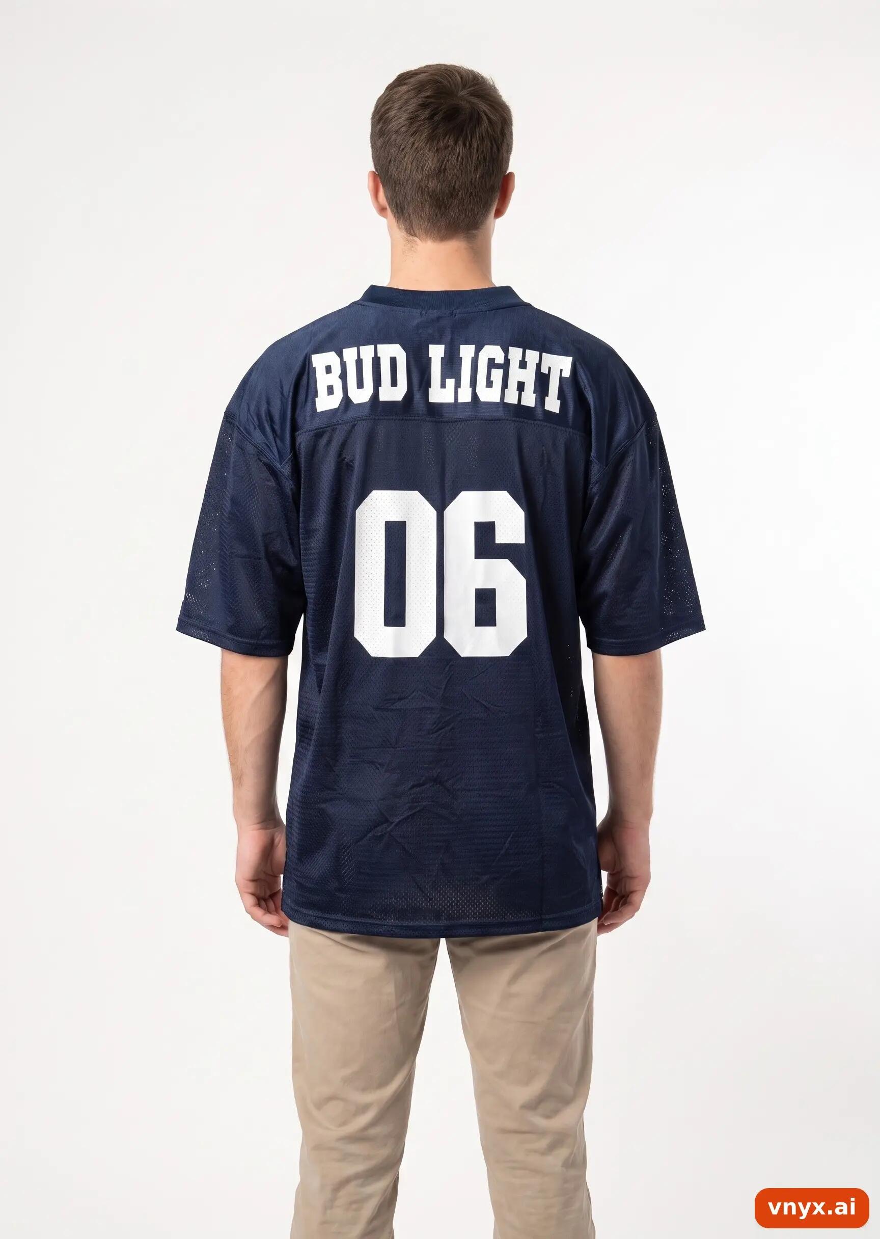 Second Life - Vintage Alleson Navy Jersey Men L 2/5