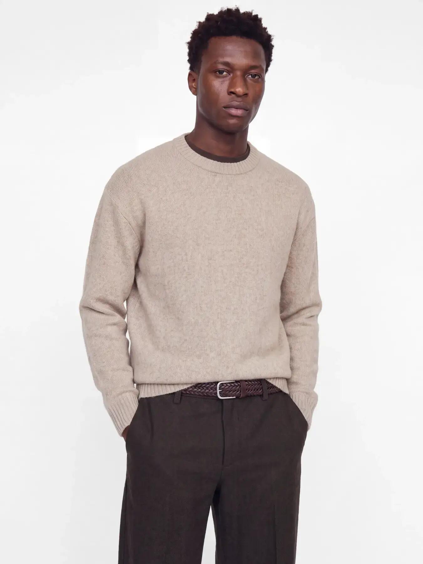 Uomo Maglione Relaxed Fit Soho Grigio chiaro 4/9