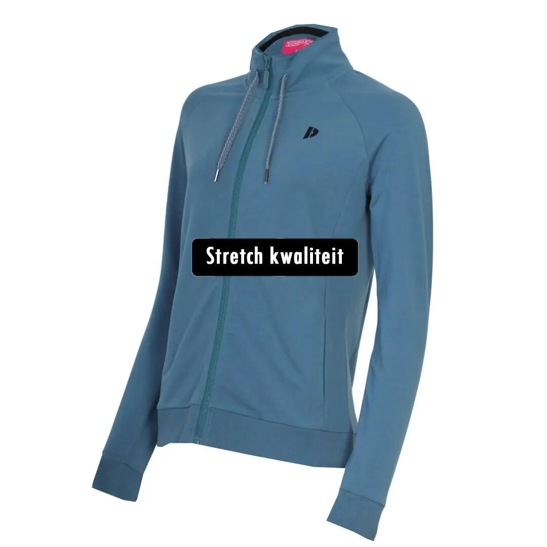 Dames multisport stretch vest met kraag. (Jamie) 2/6