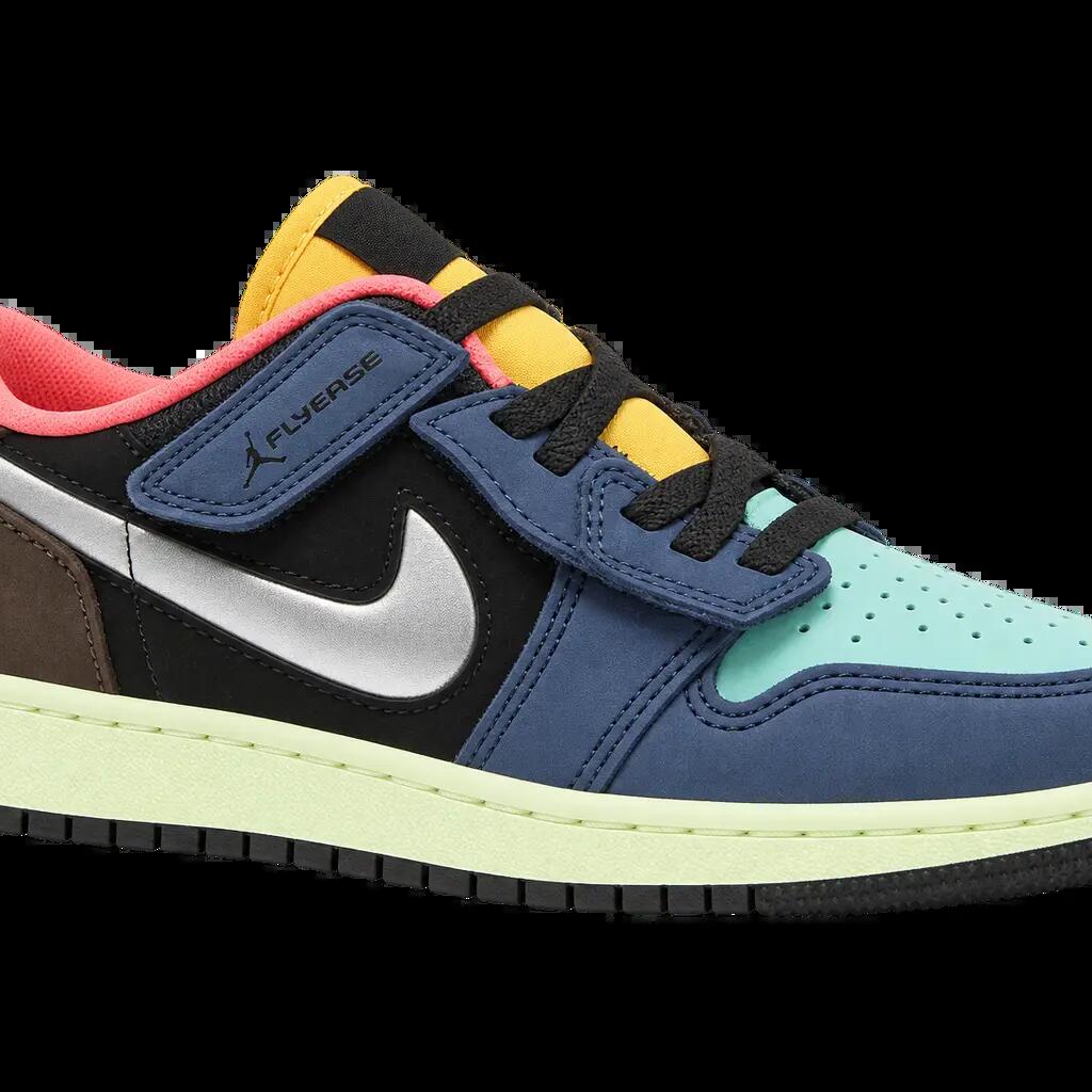 Kinder - Sneaker - FlyEase - Air Jordan 1 Low Tokyo Bio Hack - mehrfarbig