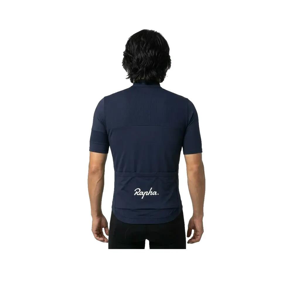 Maillot de cyclisme Rapha Brevet Element Blu 4/4