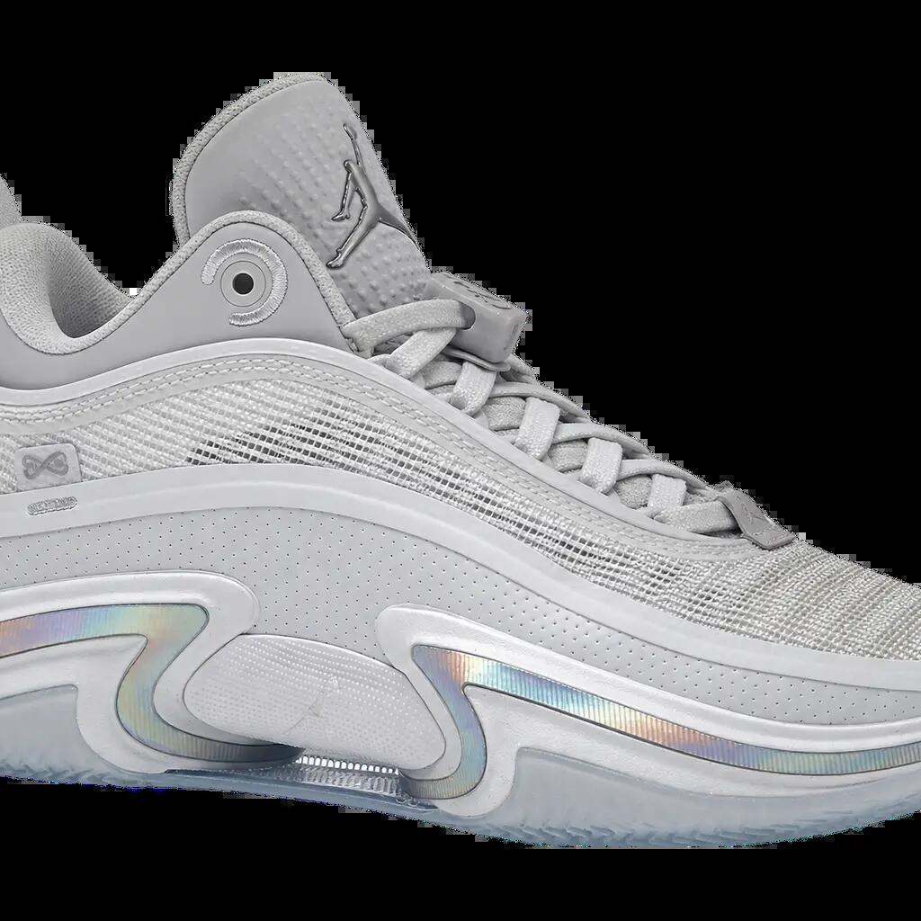Herren - Basketballschuhe - Jordan 36 Low - Weiß-Silber