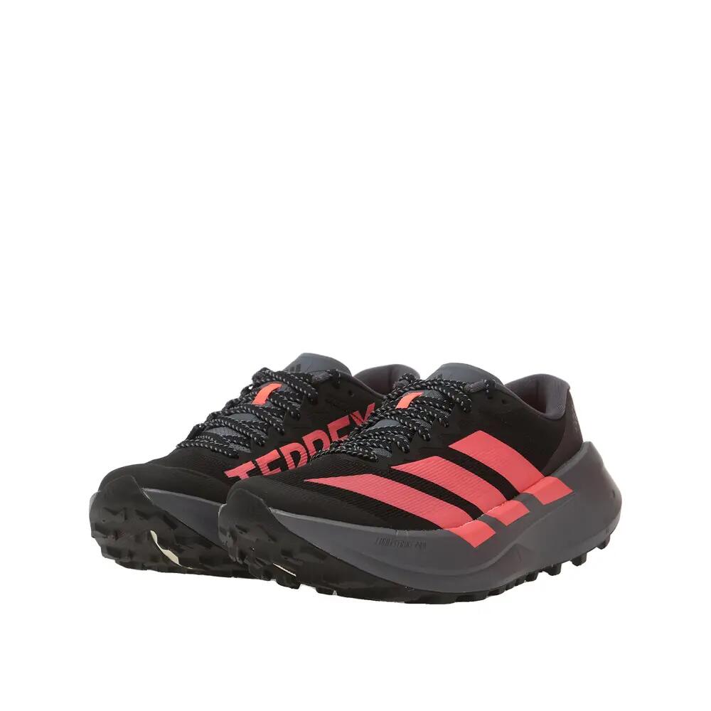 adidas Terrex Agravic SL Trail Shoes Black/Solar Turbo/Aurora Onix 5/9