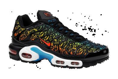 Heren - sneakers - low-top - graffiti-ontwerp - nike air max plus - meerkleurig