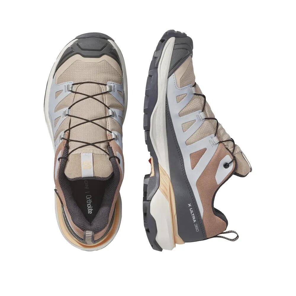 Scarpe da trekking Salomon X Ultra 360 GTX W Blu/Marrone 2/8