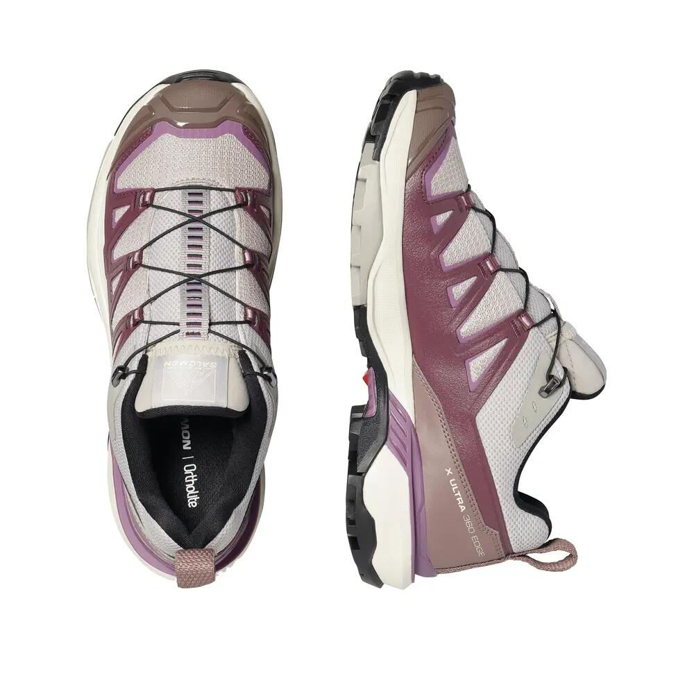 Zapatos de senderismo Salomon X Ultra 360 Edge Gris/Rosa 5/7