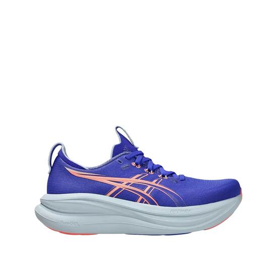 Laufschuhe ASICS Gel-Nimbus 28 Blau/Koralle