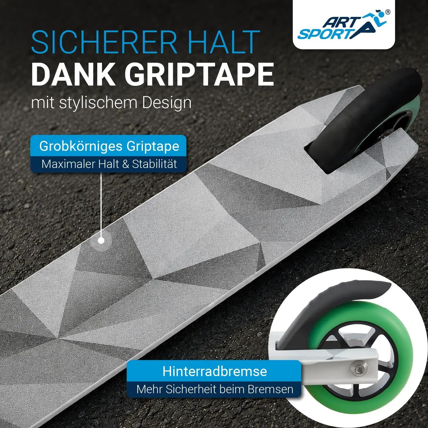Stuntscooter Futuristic Tretroller für Kinder & Jugendliche 6/7
