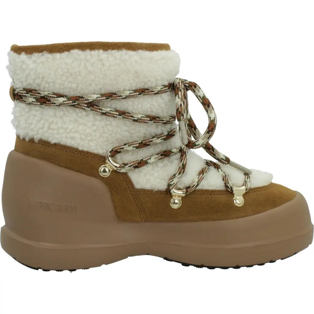 Buty MOON BOOT MEZZALUNA BOOT SHEARLING 25000900 03 Jasnobrązowy 4/5