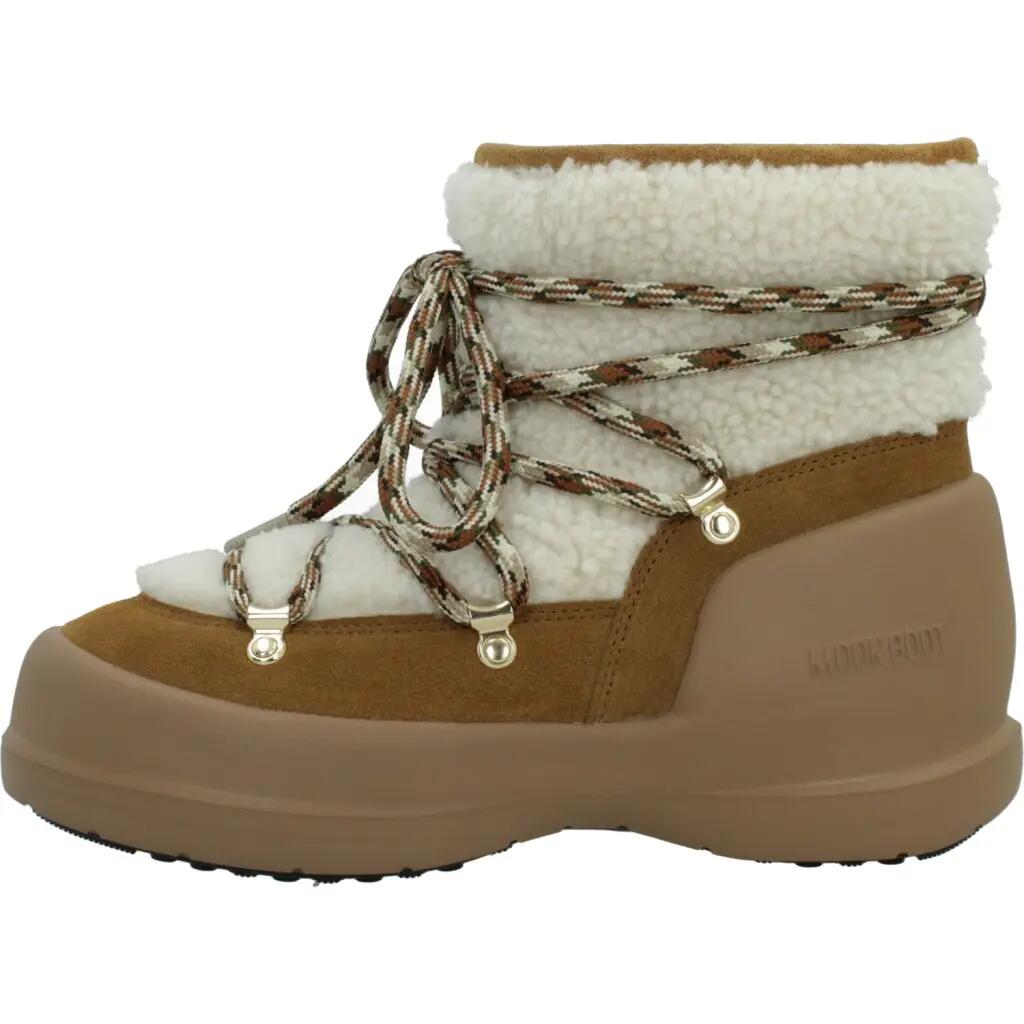 Buty MOON BOOT MEZZALUNA BOOT SHEARLING 25000900 03 Jasnobrązowy 2/5