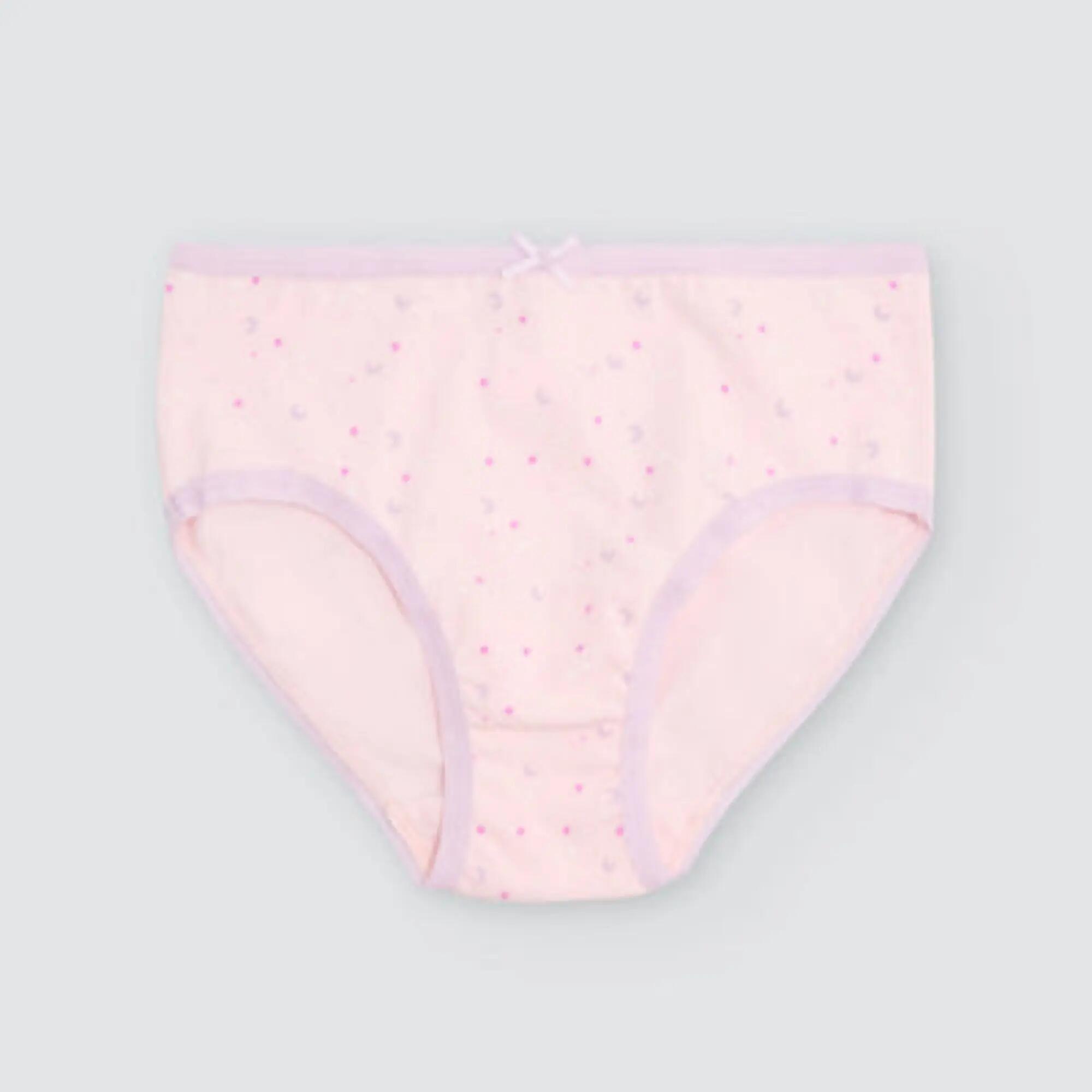Pack de 2 cuecas de menina em algodão com estampado de unicórnio 4/4