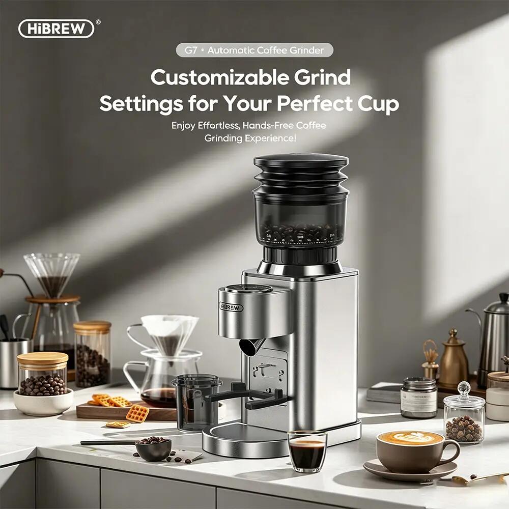 HiBREW G7 Automatický mlynček na kávu 150W 48 stupňov mletia 3/10
