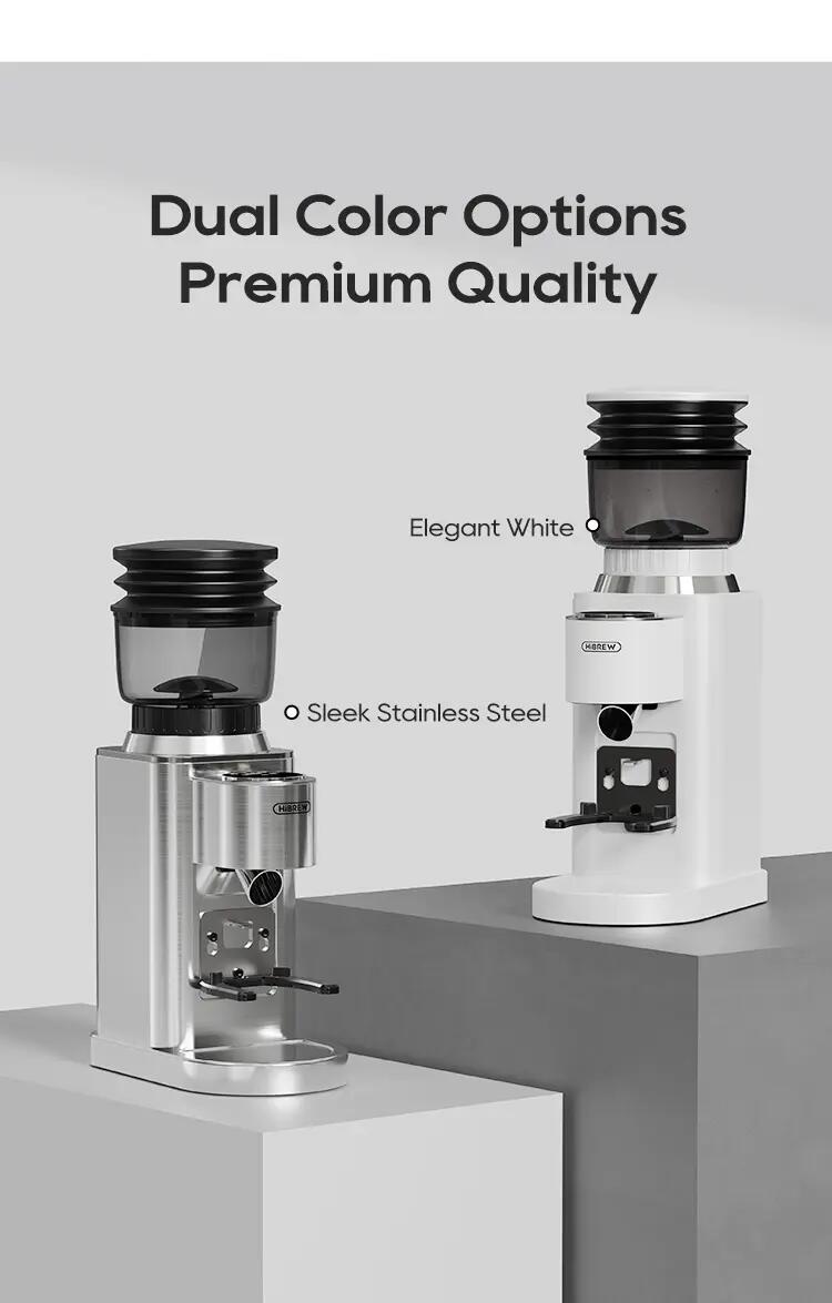 HiBREW G7 150W Mlynček na kávu s dotykovým panelom 48 nastavení pre Espresso 11/12
