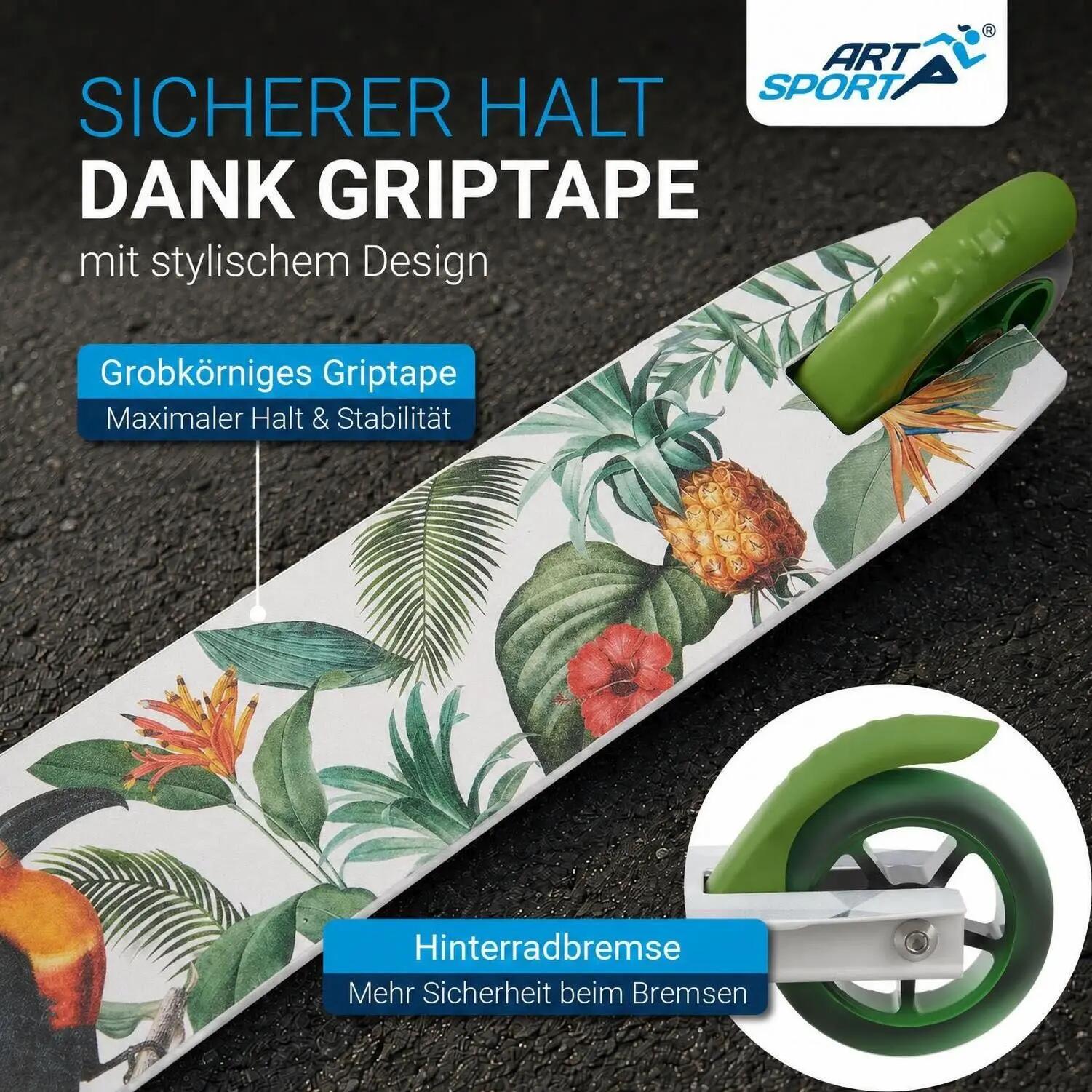 Stuntscooter Hawaiana Tretroller für Kinder & Jugendliche 6/7