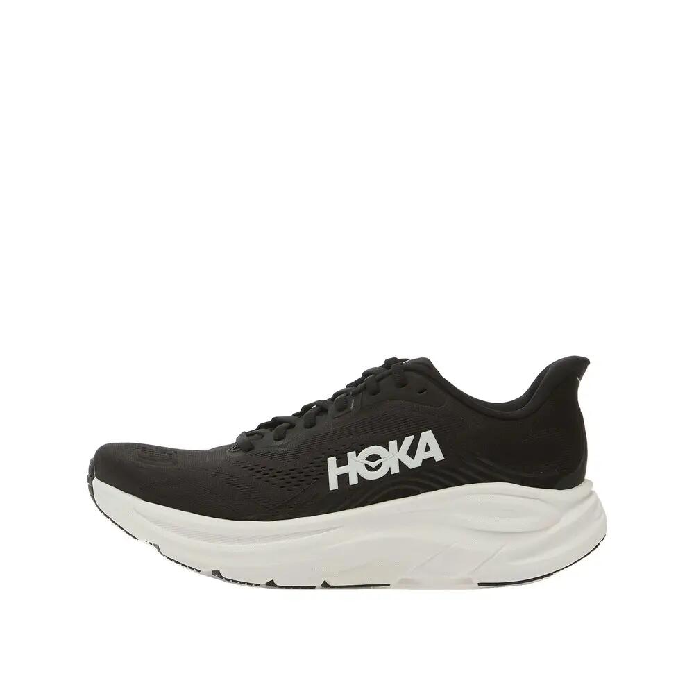 HOKA Clifton 11 Running Shoes Black/White 6/6