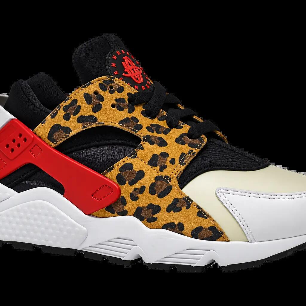 Herren - Sneaker - Air Huarache - mehrfarbig mit Leopardenmuster