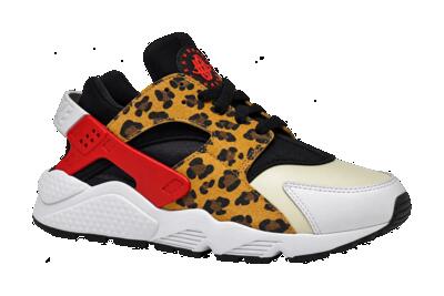 Heren - sportschoen - air huarache - meerkleurig met luipaardprint
