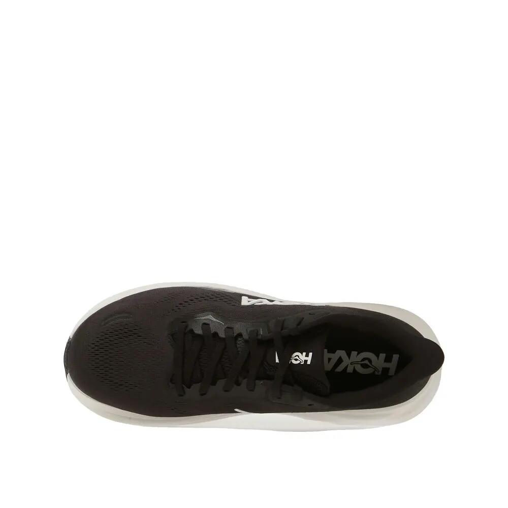 HOKA Clifton 11 Running Shoes Black/White 3/6