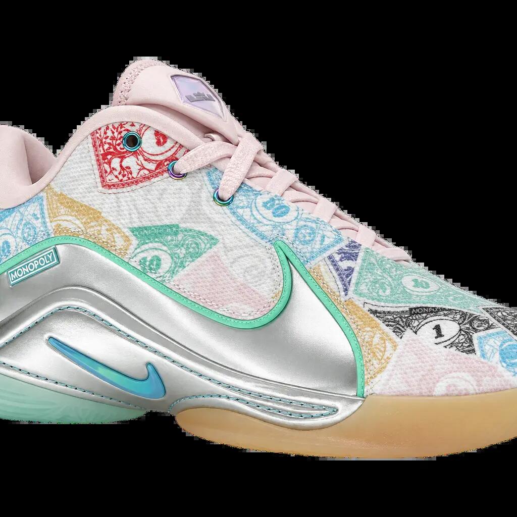 Herren - Basketballschuhe - Leder-Sneaker - bedruckt, mehrfarbig - LeBron 22