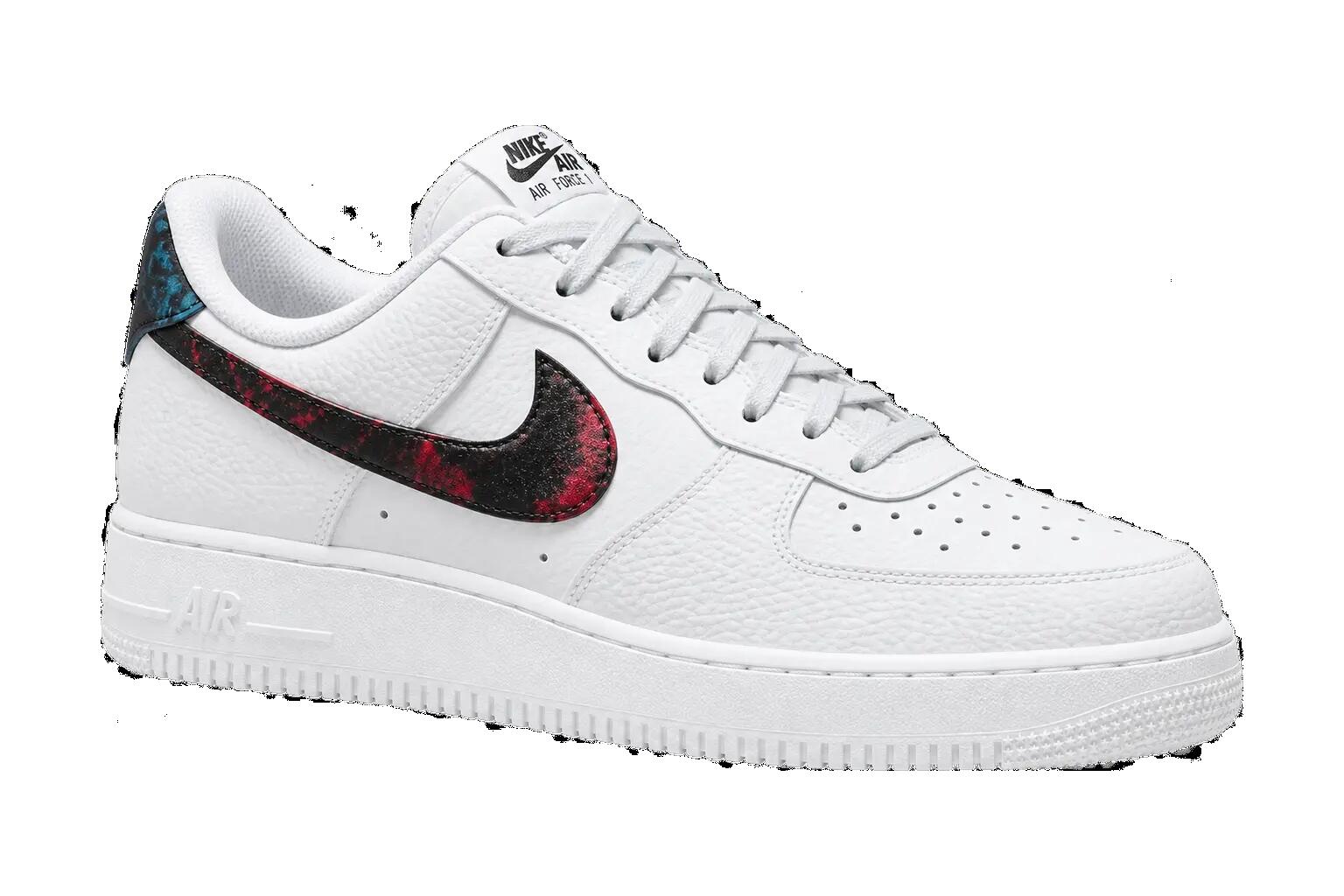 Pánske tenisky, nízke, batikované, Nike Air Force 1 Low, viacfarebné 1/1
