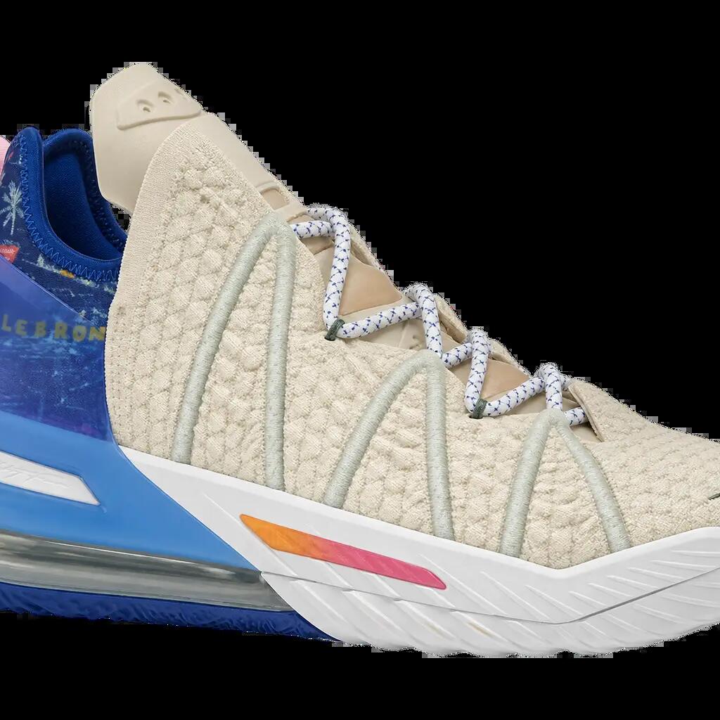 Herren - Basketballschuhe - Nike LeBron 18 - Multicolor