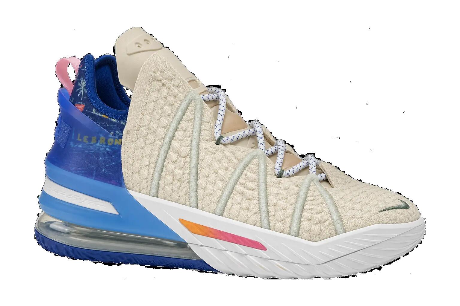 Pánske basketbalové topánky Nike LeBron 18 - viacfarebné 1/1