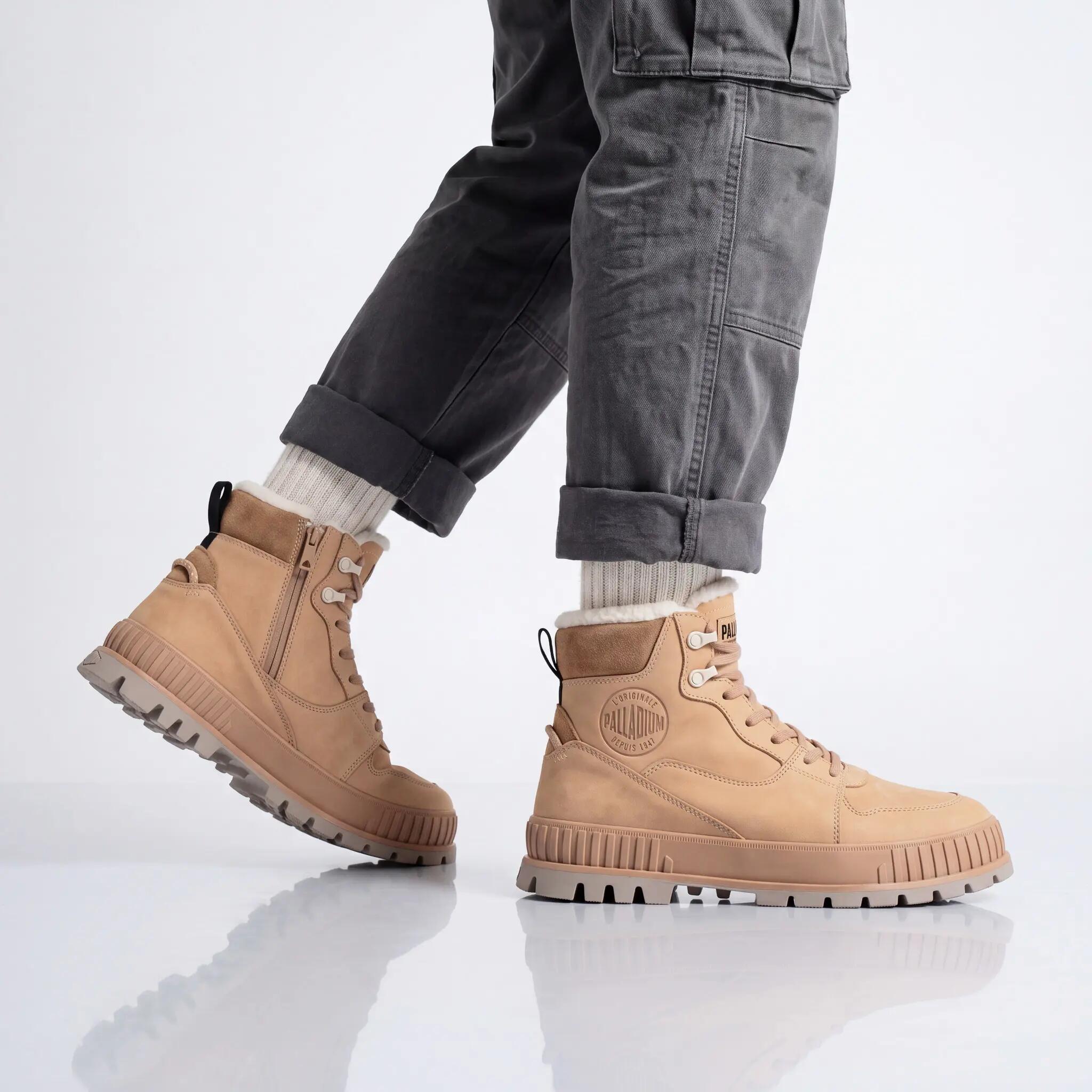 Pánske - Palladium Pallashock Warm Wp - 74351-252-M - Hnedá 5/6