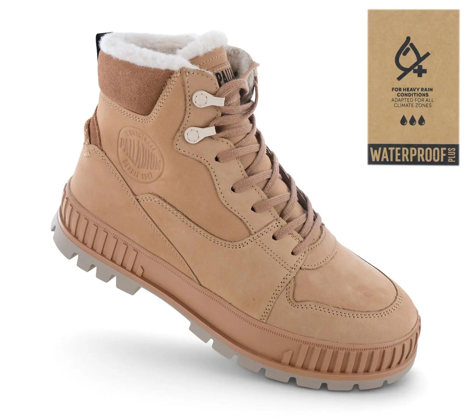 Pánske - Palladium Pallashock Warm Wp - 74351-252-M - Hnedá 2/6