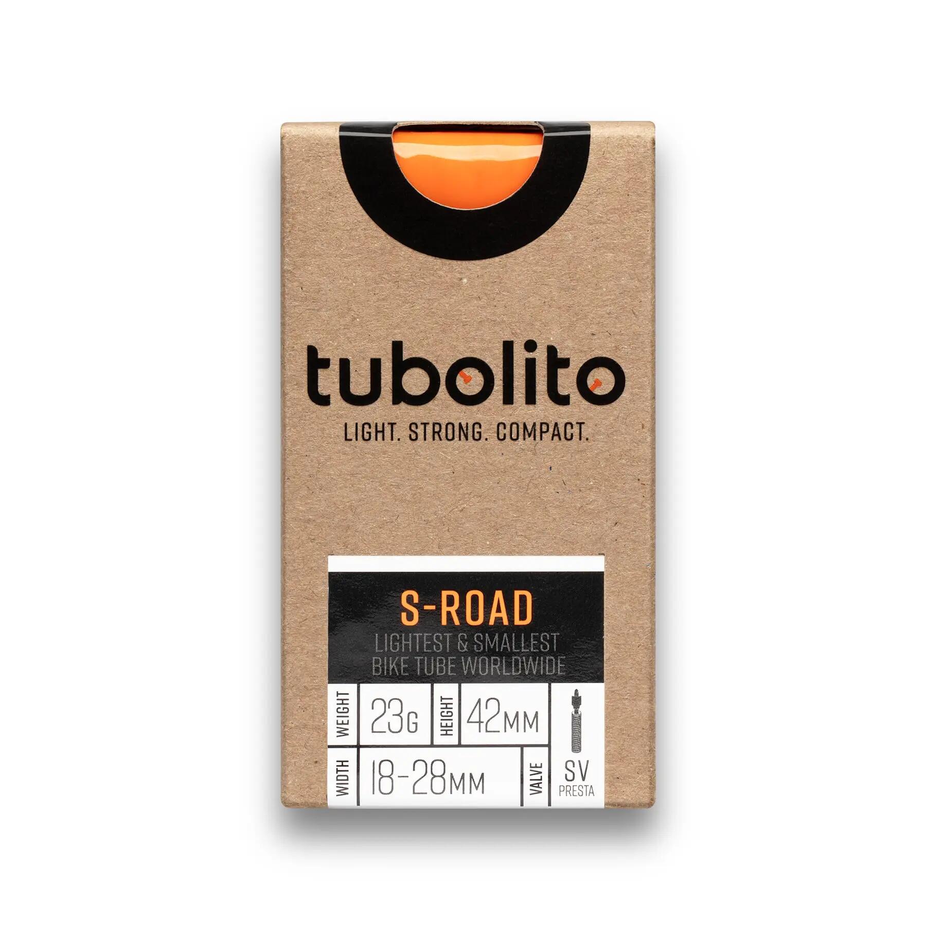 Tubolito S-Tubo Road Ersatzschlauch 700x18/32c SV42B, 23 g 1/2