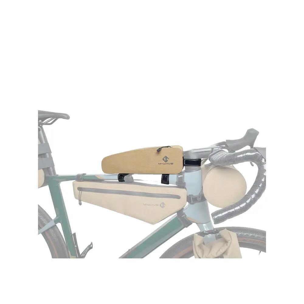Sac de cadre Vélo M-Wave Rough Ride II Beige 2/6
