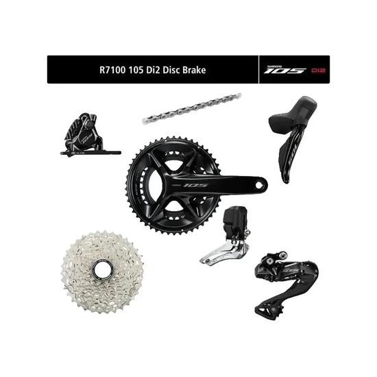 Shimano 105 Di2 R7100 52x36T Fahrrad