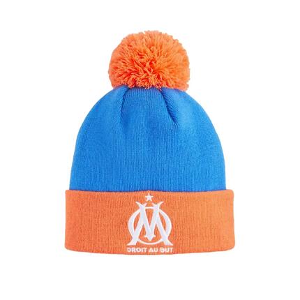 Bonnet PUMA OM pompom junior Bleu/Orange