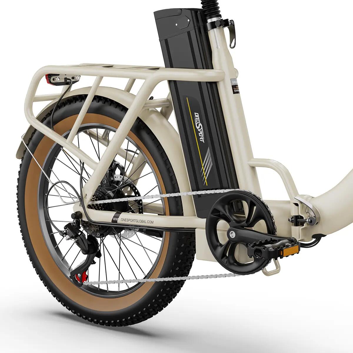 ONESPORT OT16-2, 48V 17Ah, 250W, 20", elektrobicykel, APP Bluetooth 8/11