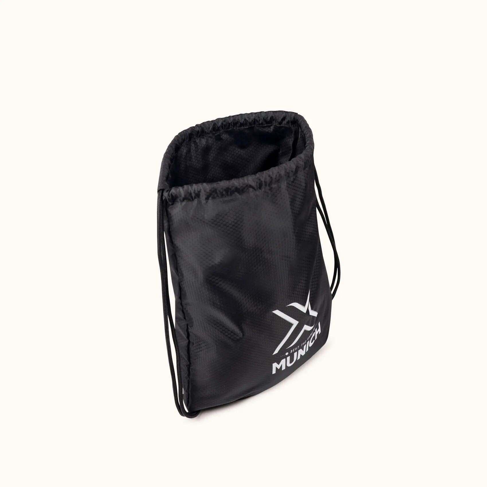 Zaino a Sacca Sportivo Nero con Logo Frontale GYMSACK BLACK 4/5