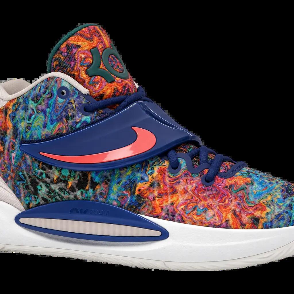 Herren - Basketballschuhe - bedruckt - Nike KD 14 - mehrfarbig