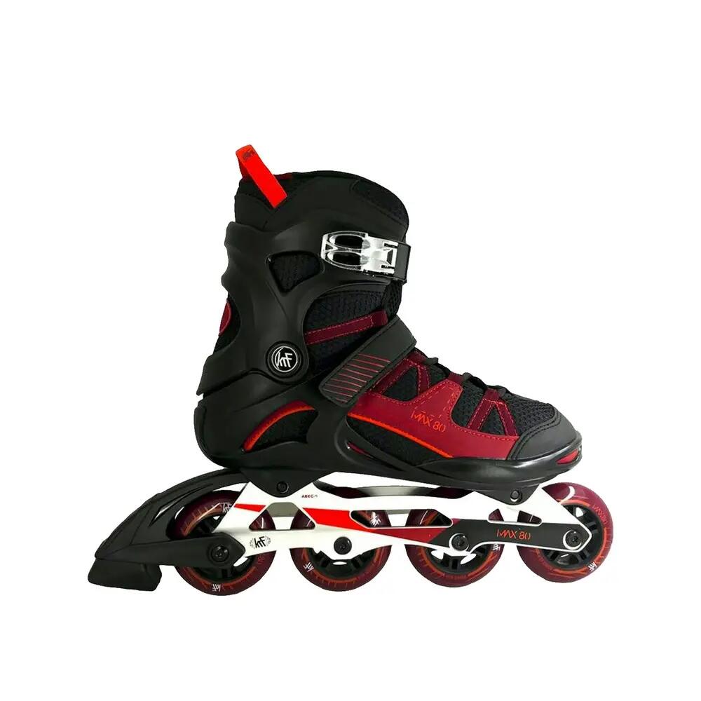 KRF Max-80 Black Roller Skates 9/10