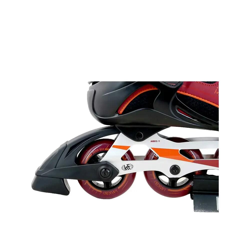 KRF Max-80 Black Roller Skates 8/10