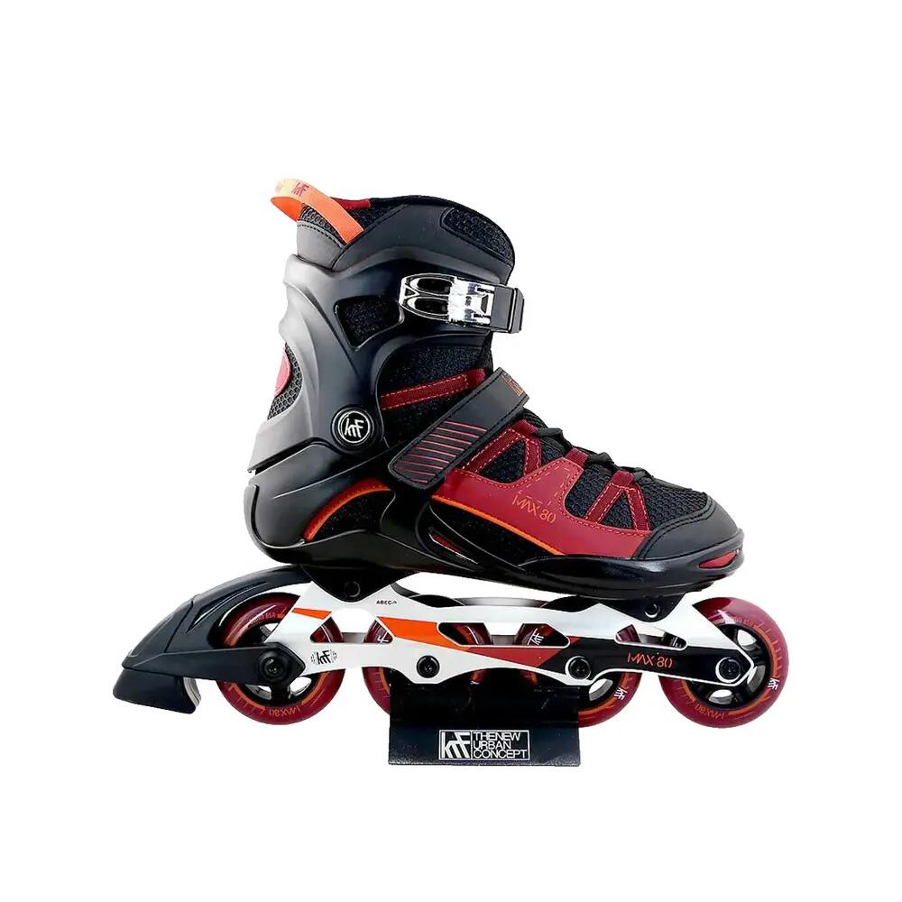 KRF Max-80 Black Roller Skates 3/10