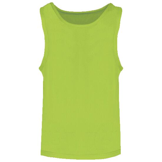 Chasuble en filet léger multisports enfant - Fluorescent Green - 10/14 ans
