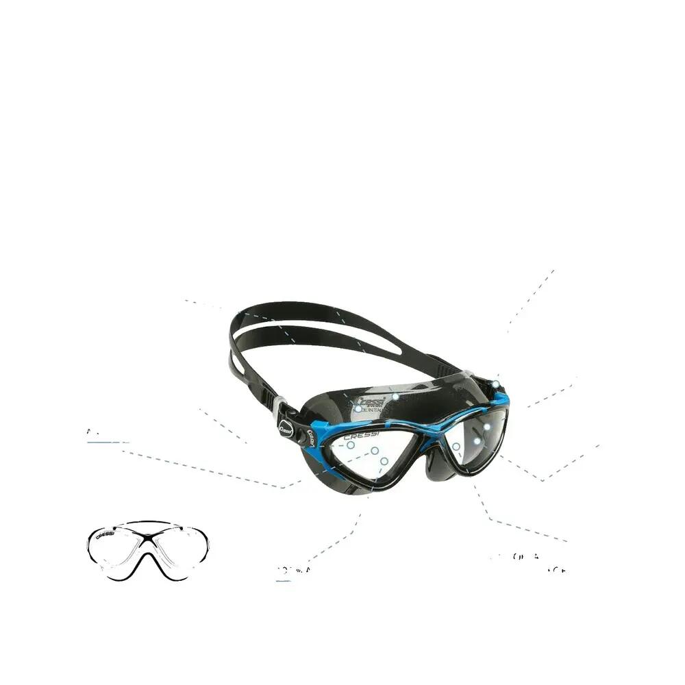 Okulary do pływania Cressi Planet Clear/Blue/White 3/8