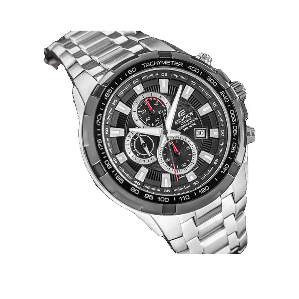 Casio Edifice EF-539D-1A Horloge Zwart/Zilver 4/8