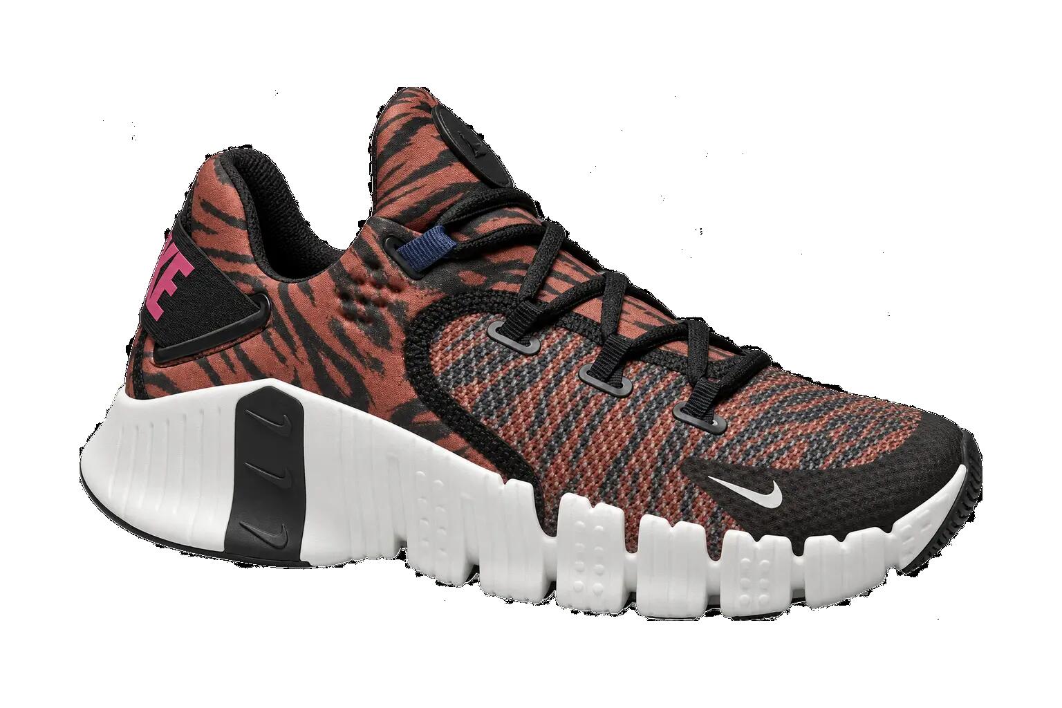 Dámske tréningové topánky Nike Free Metcon 4 – tigrový vzor, viacfarebné 1/1
