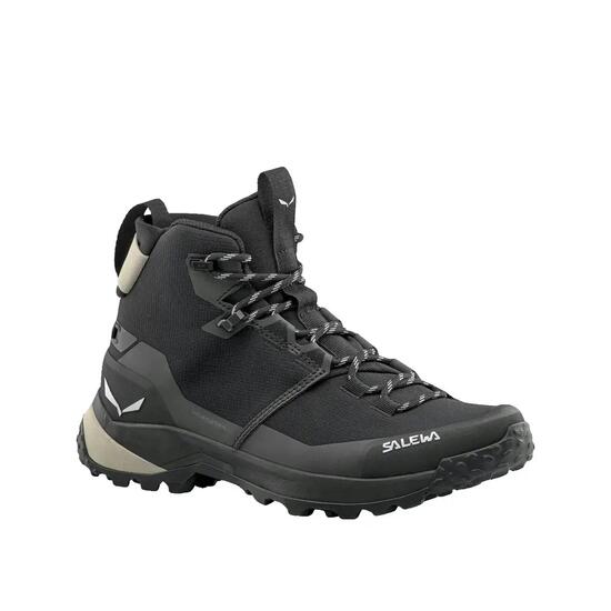 Wandelschoenen Salewa Puez 2 Mid Powertex Dames Zwart