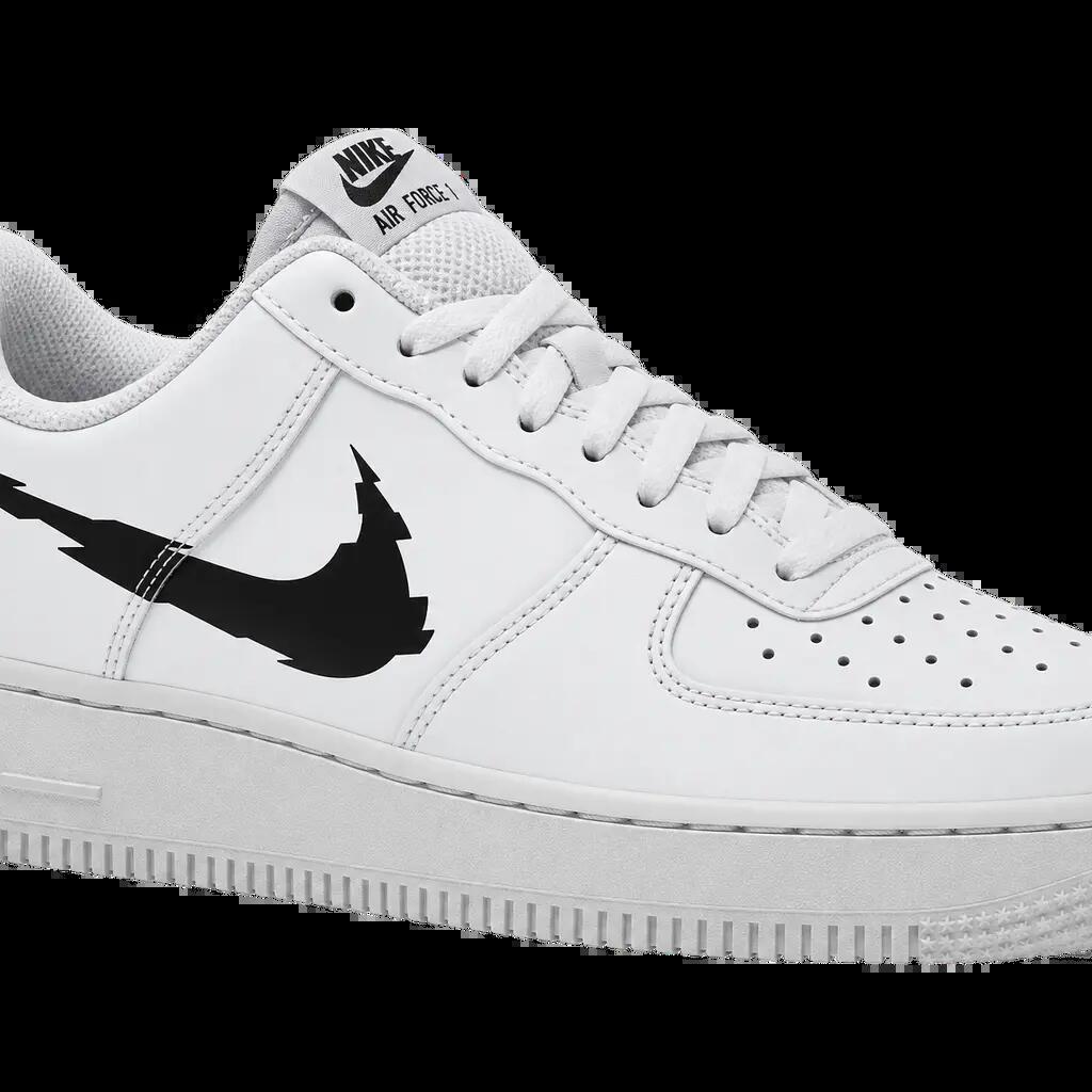 Herren - Sneaker - Low-Top - Glitch Swoosh - Air Force 1 Low '07 - Mehrfarbig
