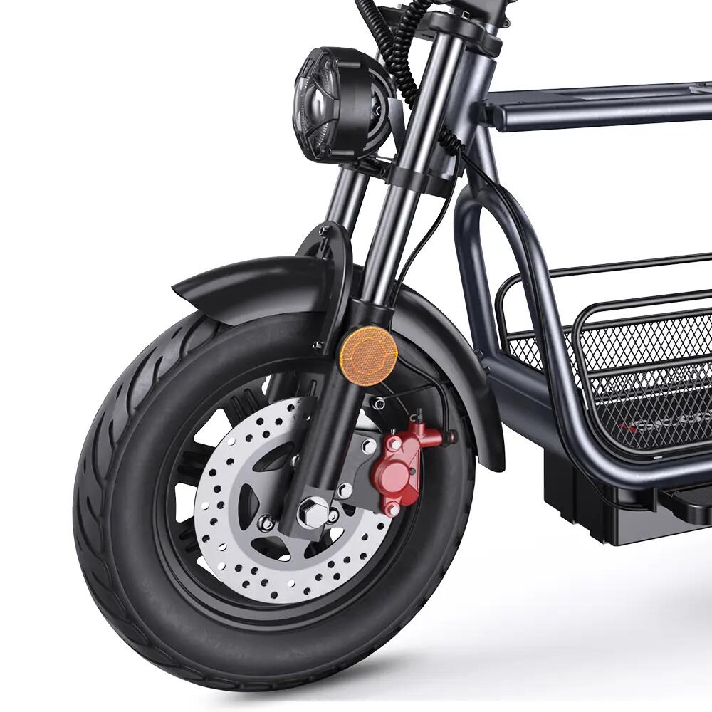 Patinete elétrico iSCOOTER DX5 48V 15,6Ah 72km 15 polegadas hidráulica 5/5